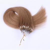 china micro beads human hair extensions supplier QM069